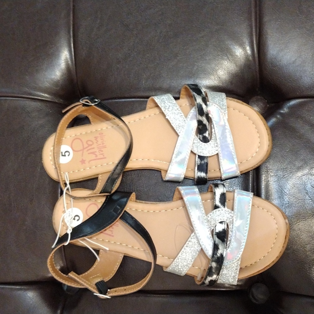NWOT Olivia Miller Girl Sandals